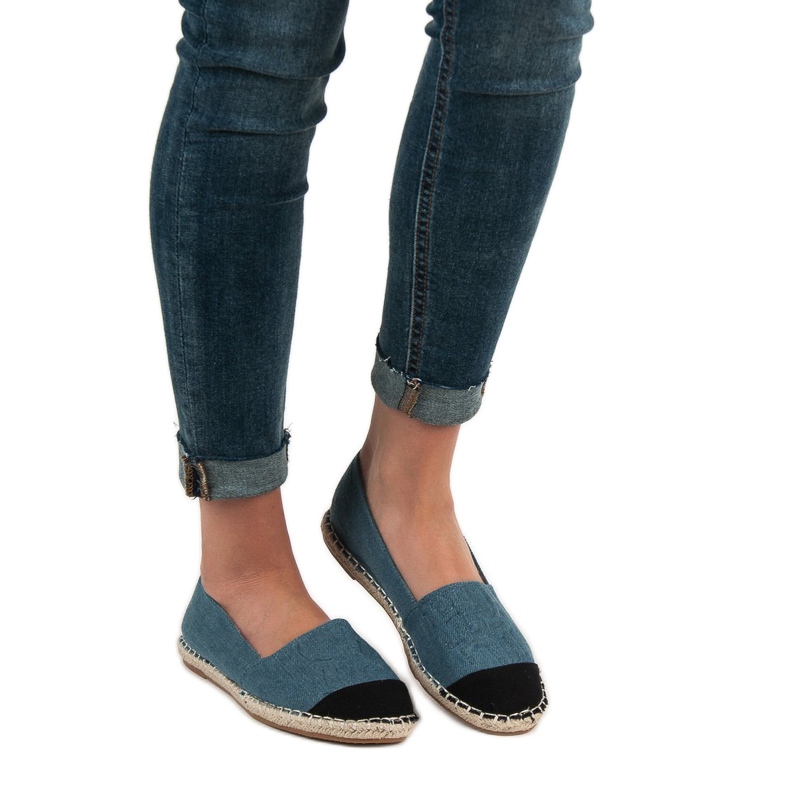 VICES denim espadrilles blue 1