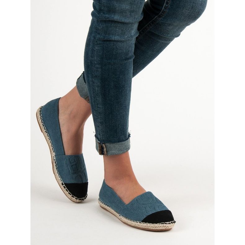 VICES denim espadrilles blue 2