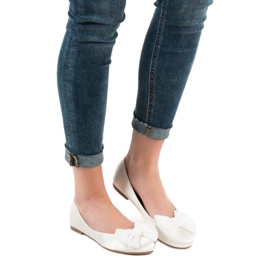 BELLAMILA Satin ballerinas white 2 BELLAMILA Satin ballerinas white 2