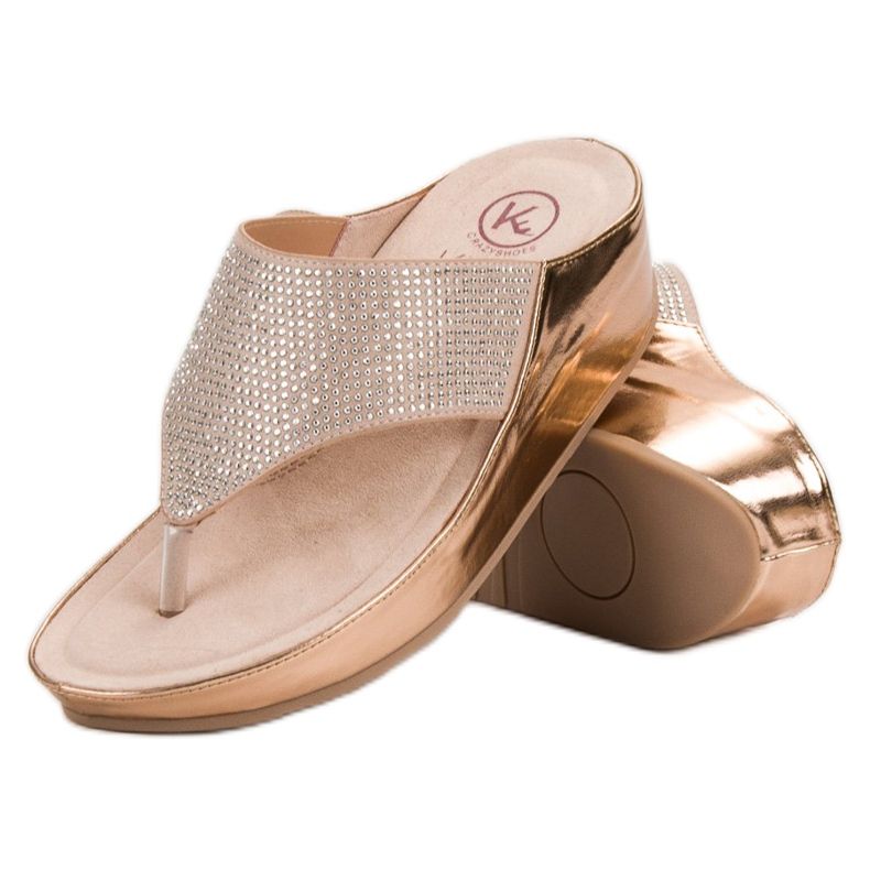 Kylie Wedge Sandals yellow multicolored 2