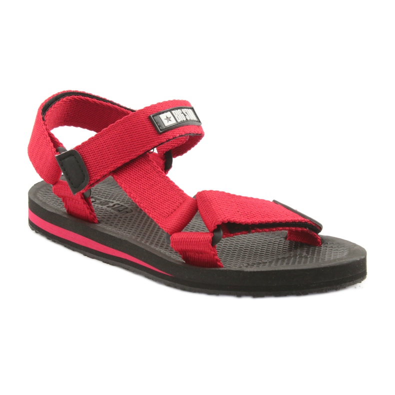 Textile sandals Big Star 274A285 RED 1