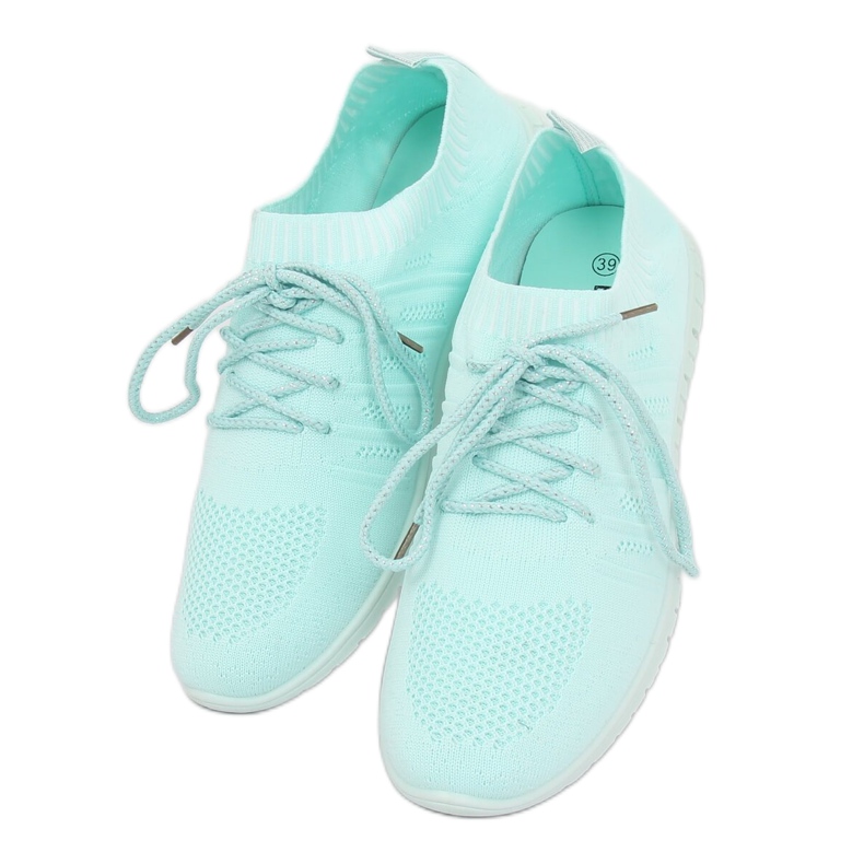Blue sports shoes B111-10 Mint Green 1 Blue sports shoes B111-10 Mint Green 1