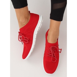 Red sports shoes B111-10 Red 1