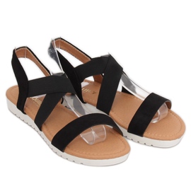 Black women's sandals X565 Black 1