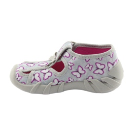 Befado children's shoes 190P087 purple grey 2