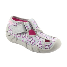 Befado children's shoes 190P087 purple grey 1