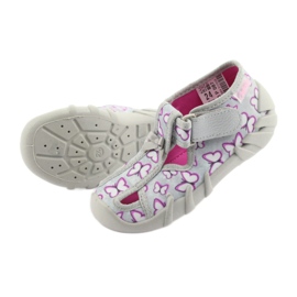 Befado children's shoes 190P087 purple grey 5