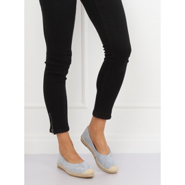 Blue ballerina espadrilles N-2980 L.BLUE 1