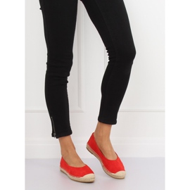 Red ballerina espadrilles N-2980 Red 1