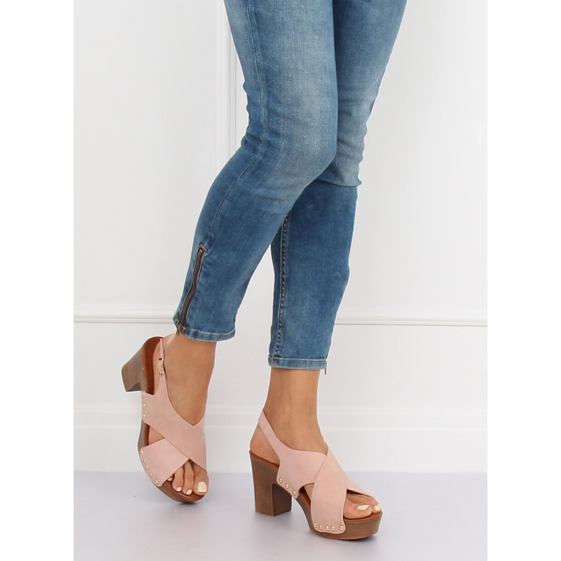 Sandals ala pink clogs D-131 Pink 2 Sandals ala pink clogs D-131 Pink 2