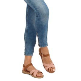 Pink women's sandals 999 Pink 2