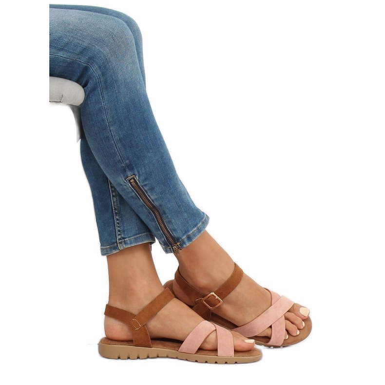 Pink women's sandals 999 Pink 1