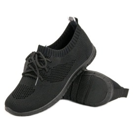 Renda Airy Sports Shoes black 1