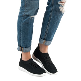 SHELOVET Slip-on Sports Shoes black 2