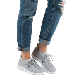 SHELOVET Slip-on Sports Shoes grey 2