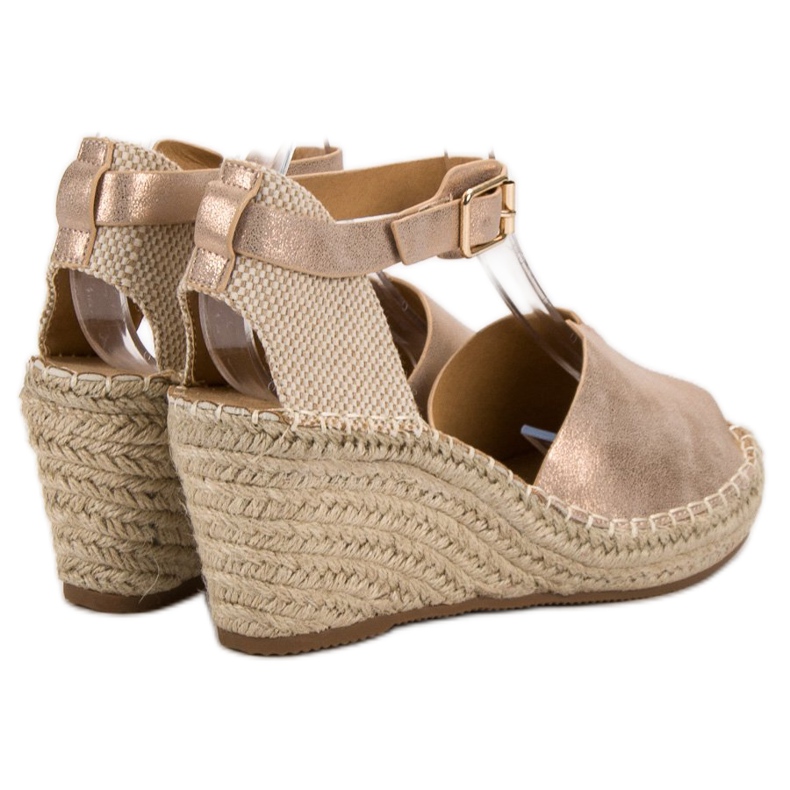 Evento Casual Wedge Sandals pink 1