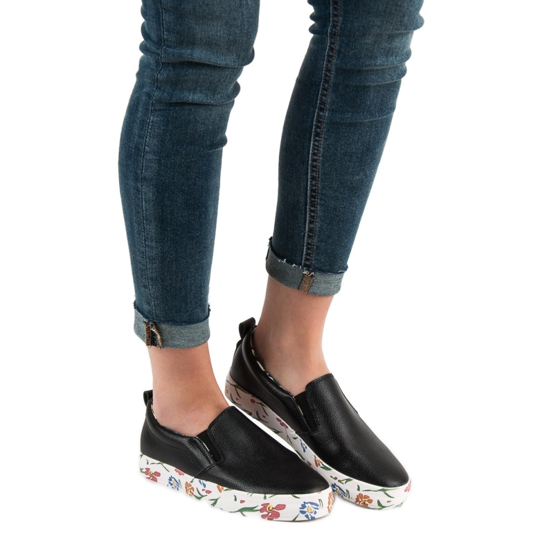 Groto Gogo Fashionable Slipons black 2