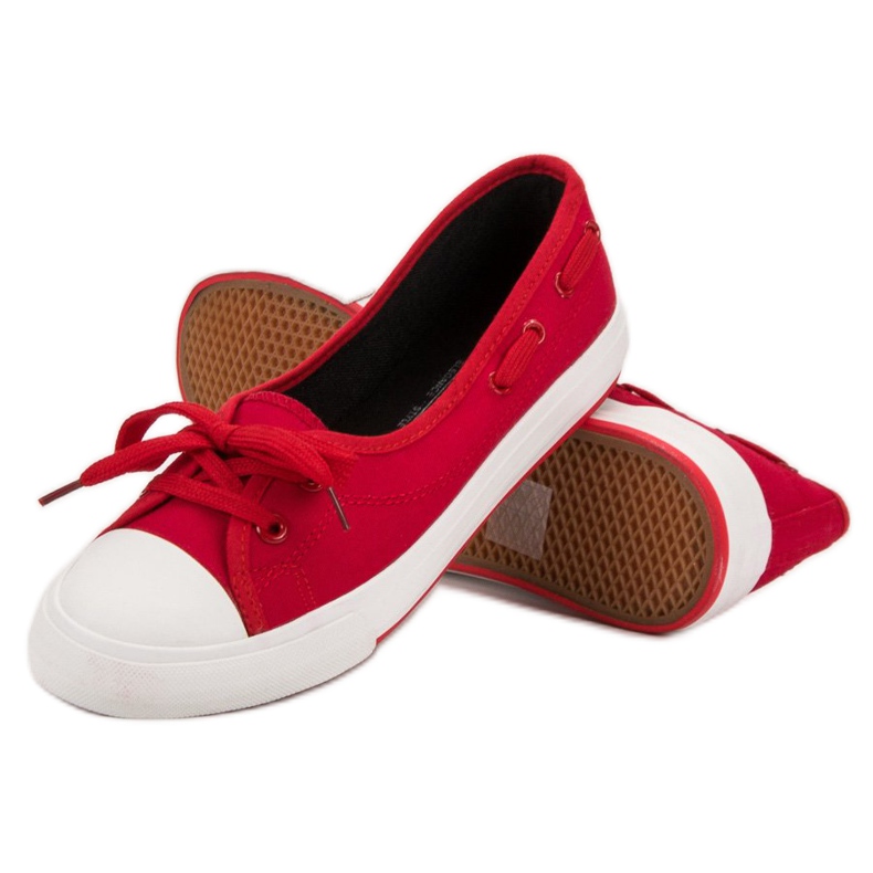 J. Star Stylish Low Sneakers red 2