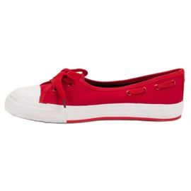 J. Star Stylish Low Sneakers red 1