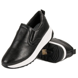 SHELOVET Black Slip-On Shoes 1 SHELOVET Black Slip-On Shoes 1
