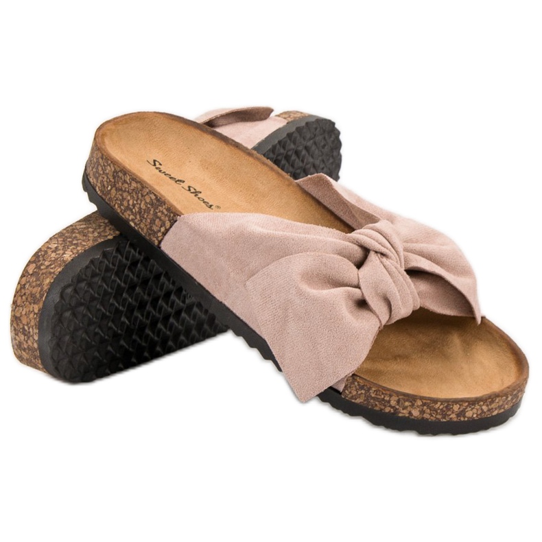 Sweet Shoes Suede Slippers brown 2 Sweet Shoes Suede Slippers brown 2