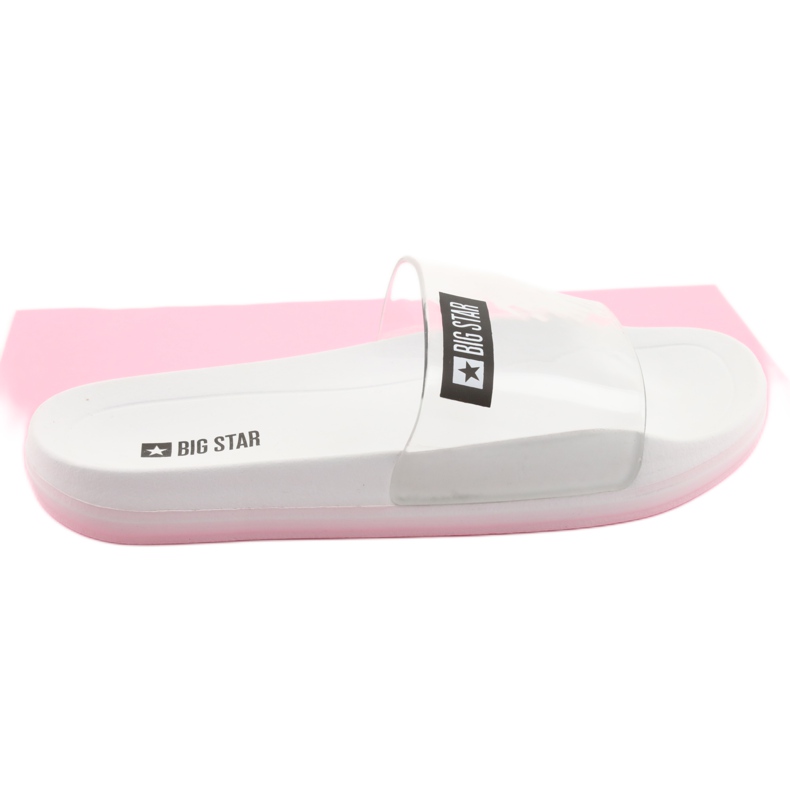 Big Star 274A258 women's sandals white black 1 Big Star 274A258 women's sandals white black 1