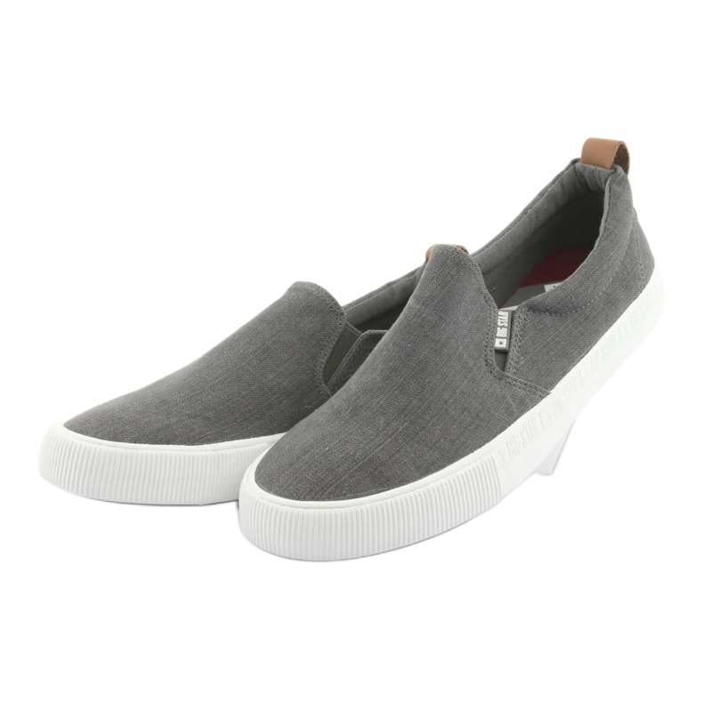 Big Star 174162 slip-on sneakers grey 3