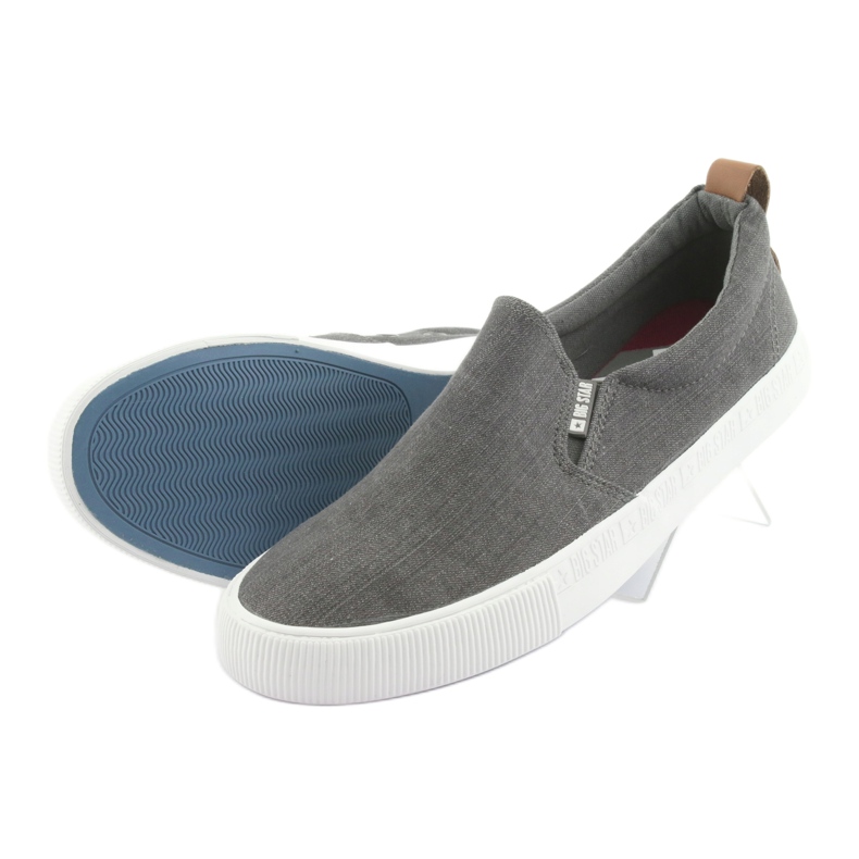 Big Star 174162 slip-on sneakers grey 5
