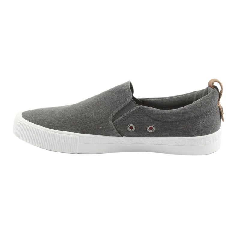 Big Star 174162 slip-on sneakers grey 2