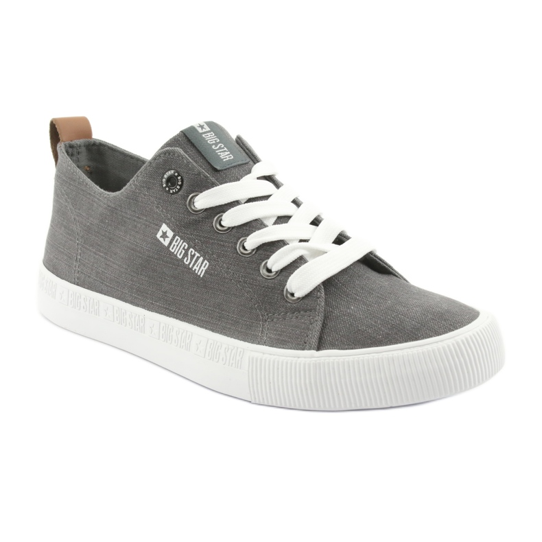 Gray Big Star 174165 men's gray sneakers grey 1 Gray Big Star 174165 men's gray sneakers grey 1