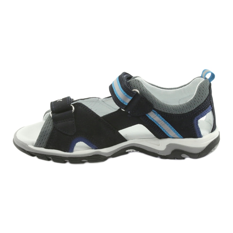 Sandals boys' turnips Bartek 19176 navy blue-gray grey 2