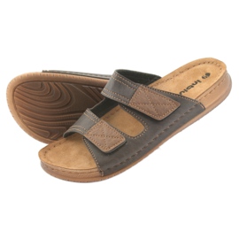Men's Inblu TH015 brown slippers 4 Men's Inblu TH015 brown slippers 4