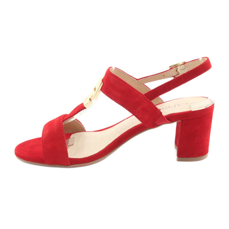 Red Caprice 28303 sandals on the post 2