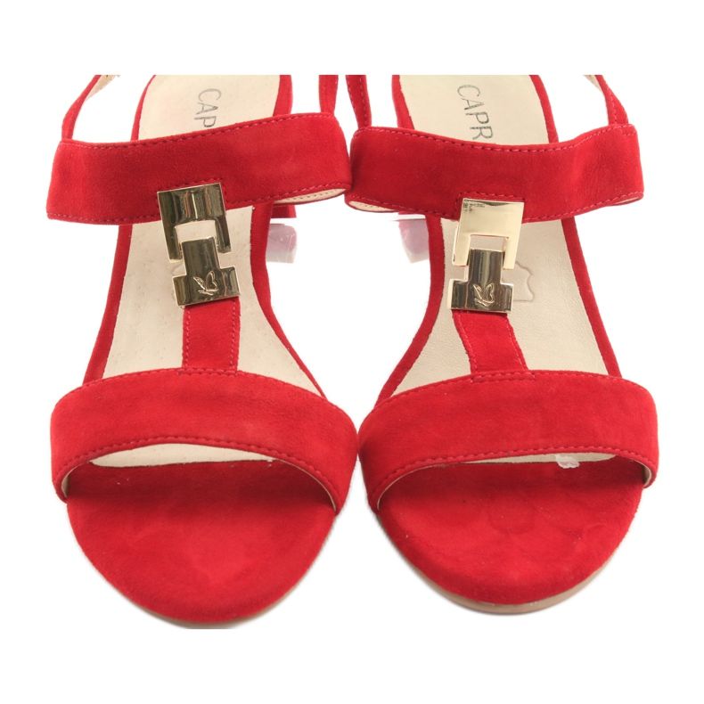 Red Caprice 28303 sandals on the post 4