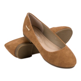 Super Me Ballerinas brown 1 Super Me Ballerinas brown 1