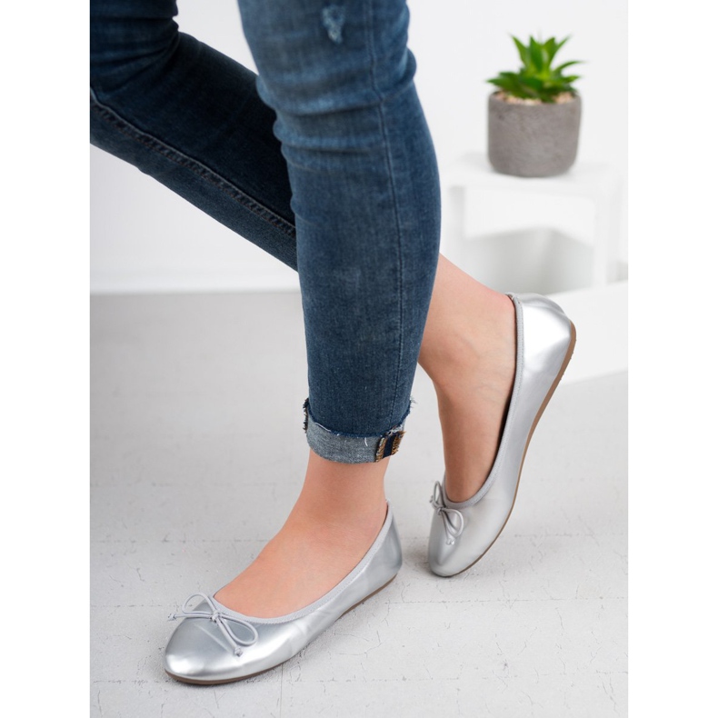 Renda Ballerina With Bow grey 2