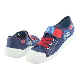 Befado children's shoes 251Y101 red navy blue blue 4