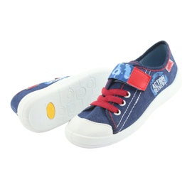 Befado children's shoes 251Y101 red navy blue blue 5