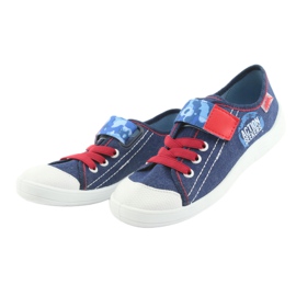 Befado children's shoes 251Y101 red navy blue blue 3