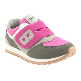 Befado children's shoes up to 23 cm 516Y039 violet grey 1