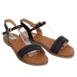 Black women's sandals K-11 Black 1