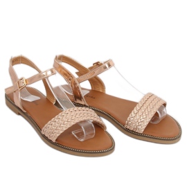 Champagne women's sandals K-11 Champagne pink 1