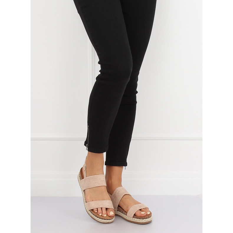 Pink CH-118 Pink cork soles 1