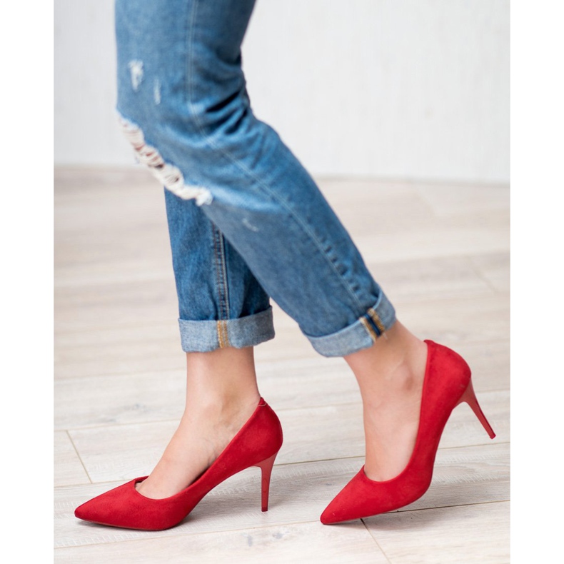 Seastar Pumps On A Pin red 1
