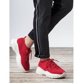 VICES Slip-On Sneakers red 2