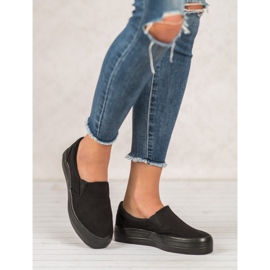 SHELOVET Casual Slipons black 2 SHELOVET Casual Slipons black 2