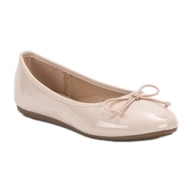Renda Ballerina With Bow brown 1