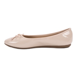 Renda Ballerina With Bow brown 2