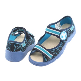 Befado children's shoes 869Y130 blue navy blue 4