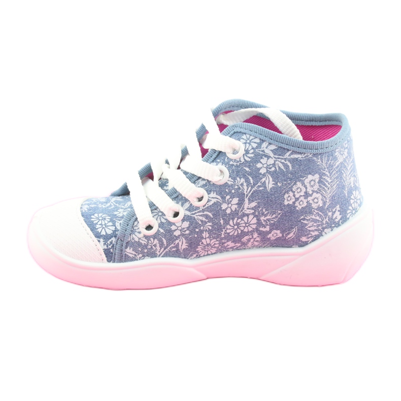 Befado children's shoes 218P056 white blue 2 Befado children's shoes 218P056 white blue 2